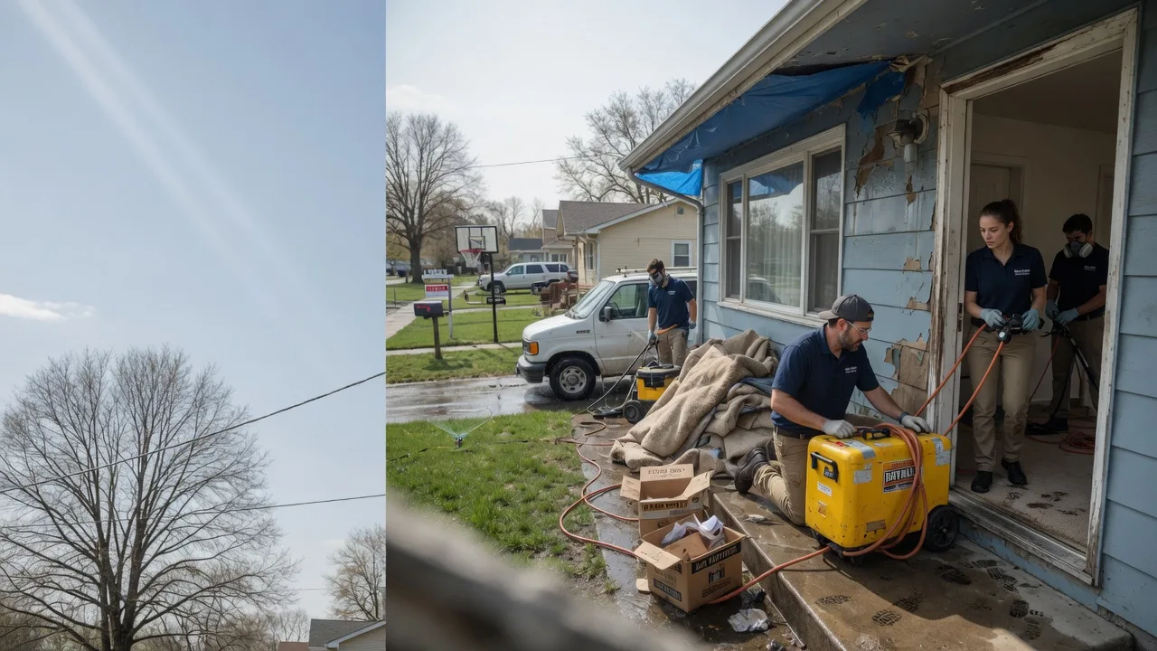 Basement Flood Cleanup in Muskogee, OK near me